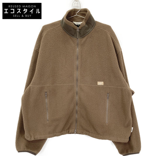WOOLRICH ウールリッチ Plage別注 ﾌﾞﾗｳﾝ WJSW0044PL FLEECE ｼﾞｬｹｯﾄ ジャケット L