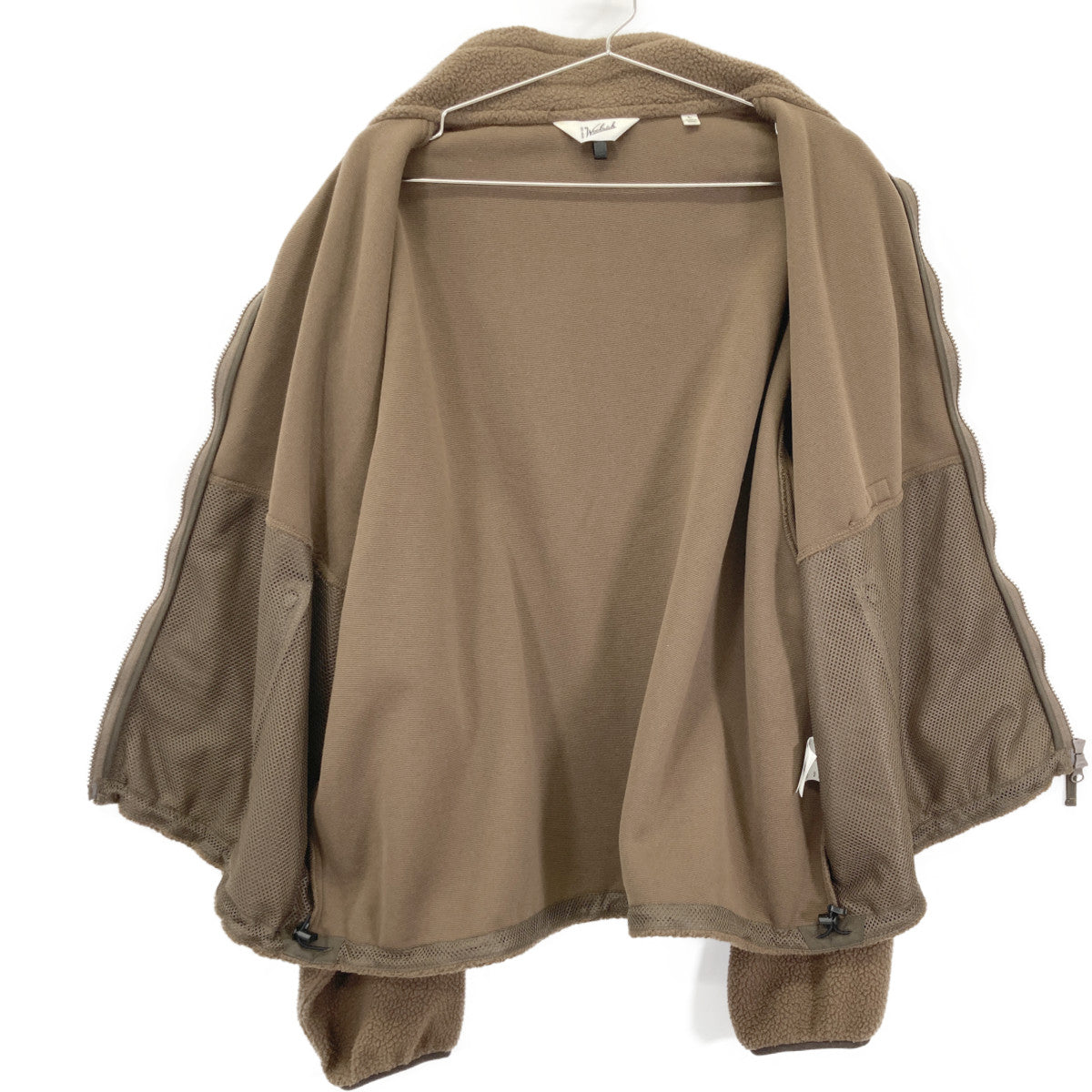 WOOLRICH ウールリッチ Plage別注 ﾌﾞﾗｳﾝ WJSW0044PL FLEECE ｼﾞｬｹｯﾄ ジャケット L