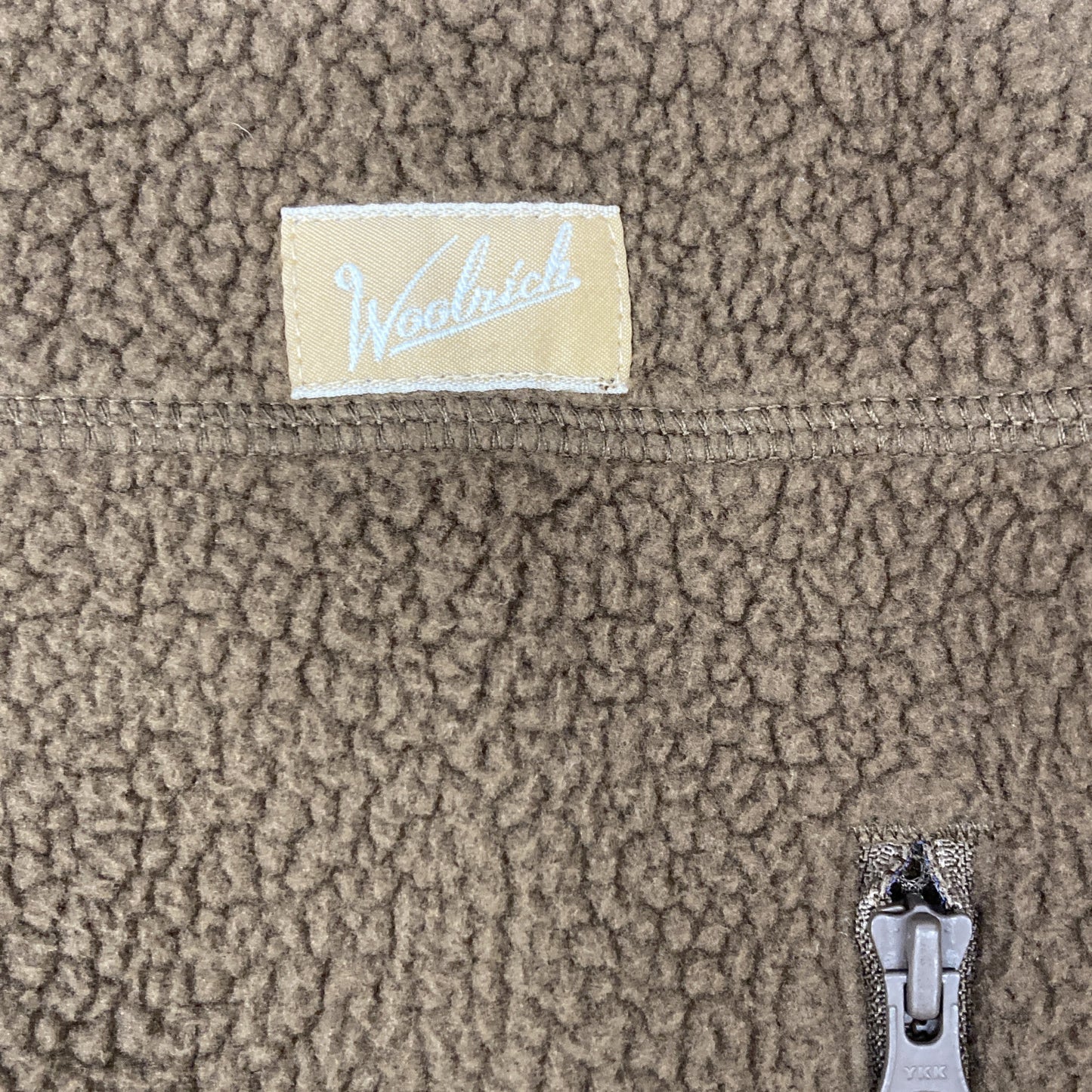 WOOLRICH ウールリッチ Plage別注 ﾌﾞﾗｳﾝ WJSW0044PL FLEECE ｼﾞｬｹｯﾄ ジャケット L