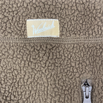 WOOLRICH ウールリッチ Plage別注 ﾌﾞﾗｳﾝ WJSW0044PL FLEECE ｼﾞｬｹｯﾄ ジャケット L