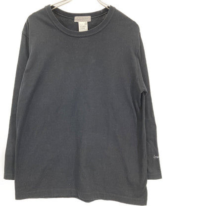Yohji Yamamoto ヨウジヤマモト 20AW ﾌﾞﾗｯｸ FR-T49-052B ｽﾘｰﾌﾞﾛｺﾞ Tｼｬﾂ トップス 2
