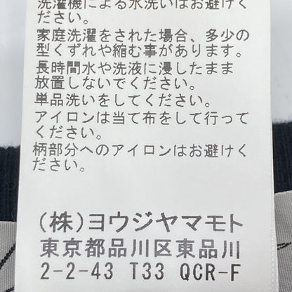 Yohji Yamamoto ヨウジヤマモト 20AW ﾌﾞﾗｯｸ FR-T49-052B ｽﾘｰﾌﾞﾛｺﾞ Tｼｬﾂ トップス 2