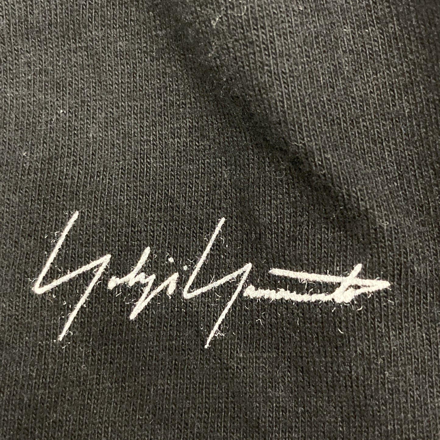 Yohji Yamamoto ヨウジヤマモト 20AW ﾌﾞﾗｯｸ FR-T49-052B ｽﾘｰﾌﾞﾛｺﾞ Tｼｬﾂ トップス 2