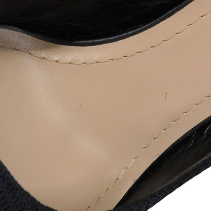 DIOR ディオール 美品 ジャディオール スリングバックパンプス シューズ レディース 黒 ブラック 37 1/2 シューズ 37 1/2