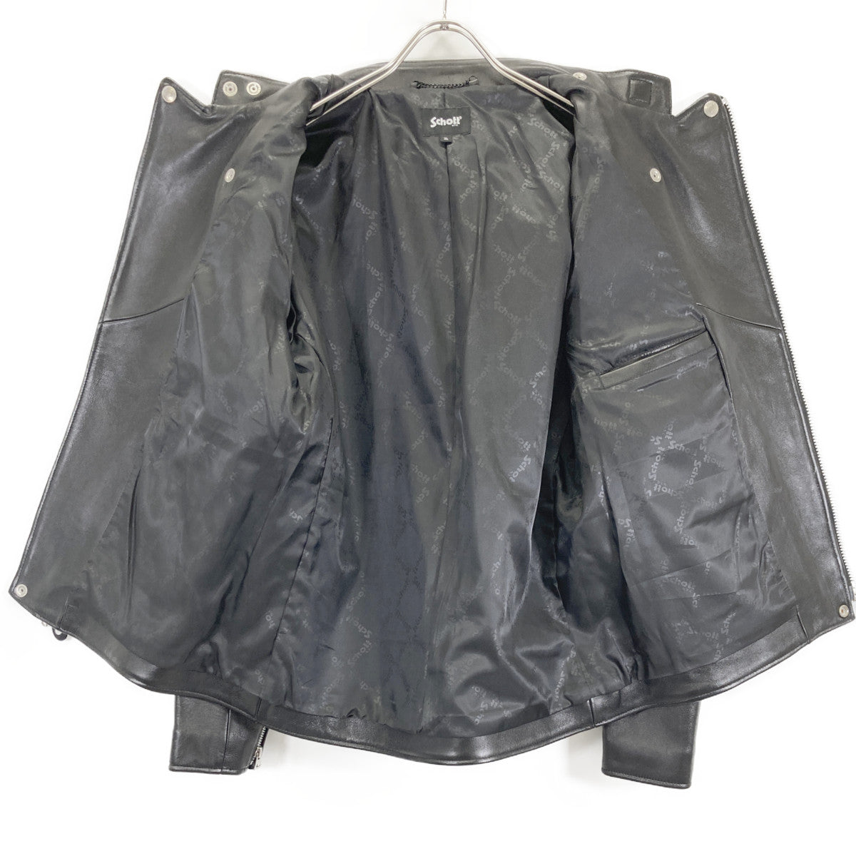 SCHOTT ショット 【美品】3101048 シープスキン ダブルライダース ジャケット XL