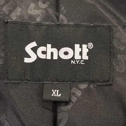 SCHOTT ショット 【美品】3101048 シープスキン ダブルライダース ジャケット XL