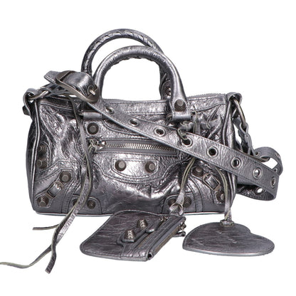 BALENCIAGA バレンシアガ 743356 LE CAGOLE ル カゴール2WAY ハンドバッグ ショルダーバッグ