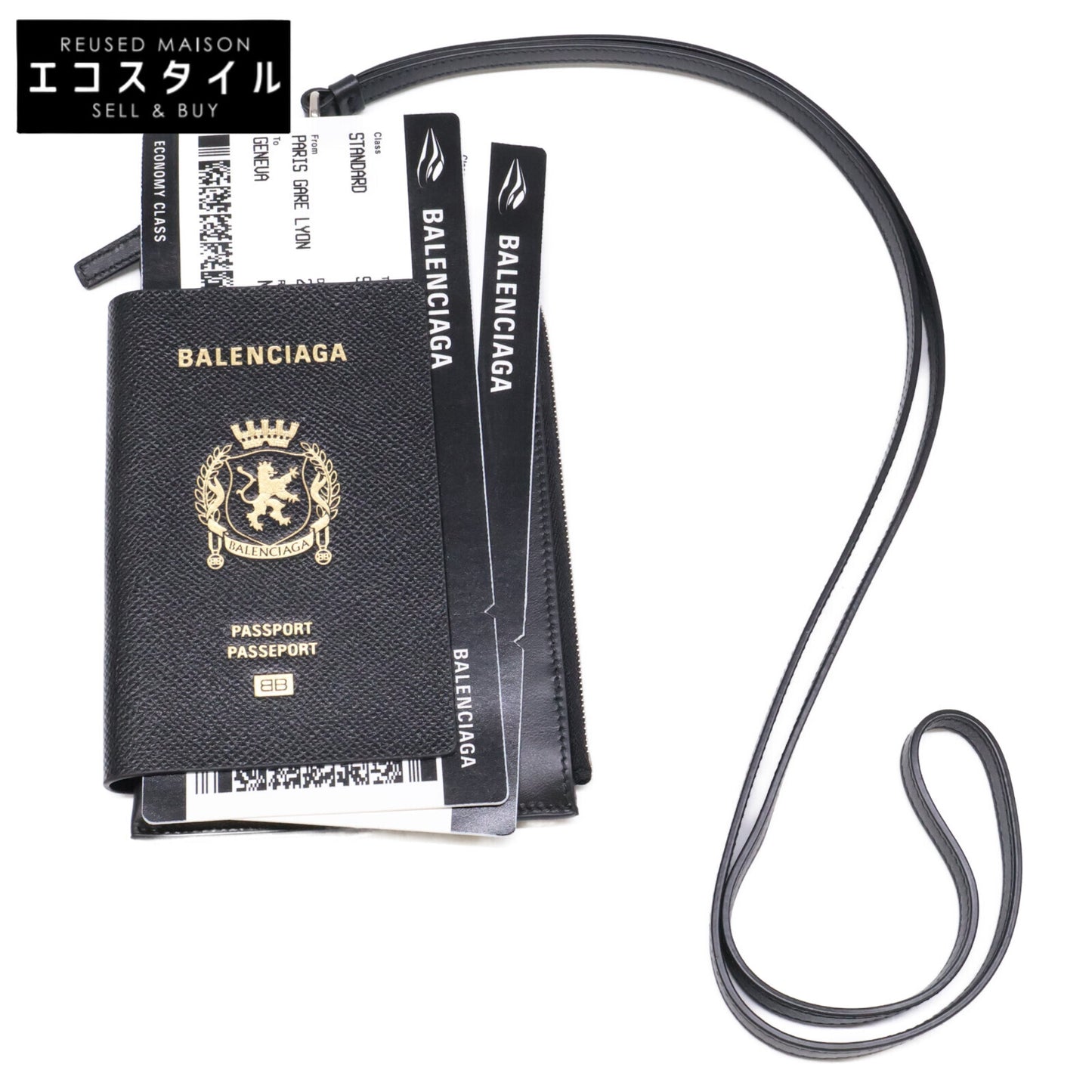 BALENCIAGA バレンシアガ 【新品同様】787733 Passport パスポート フォンホルダー その他