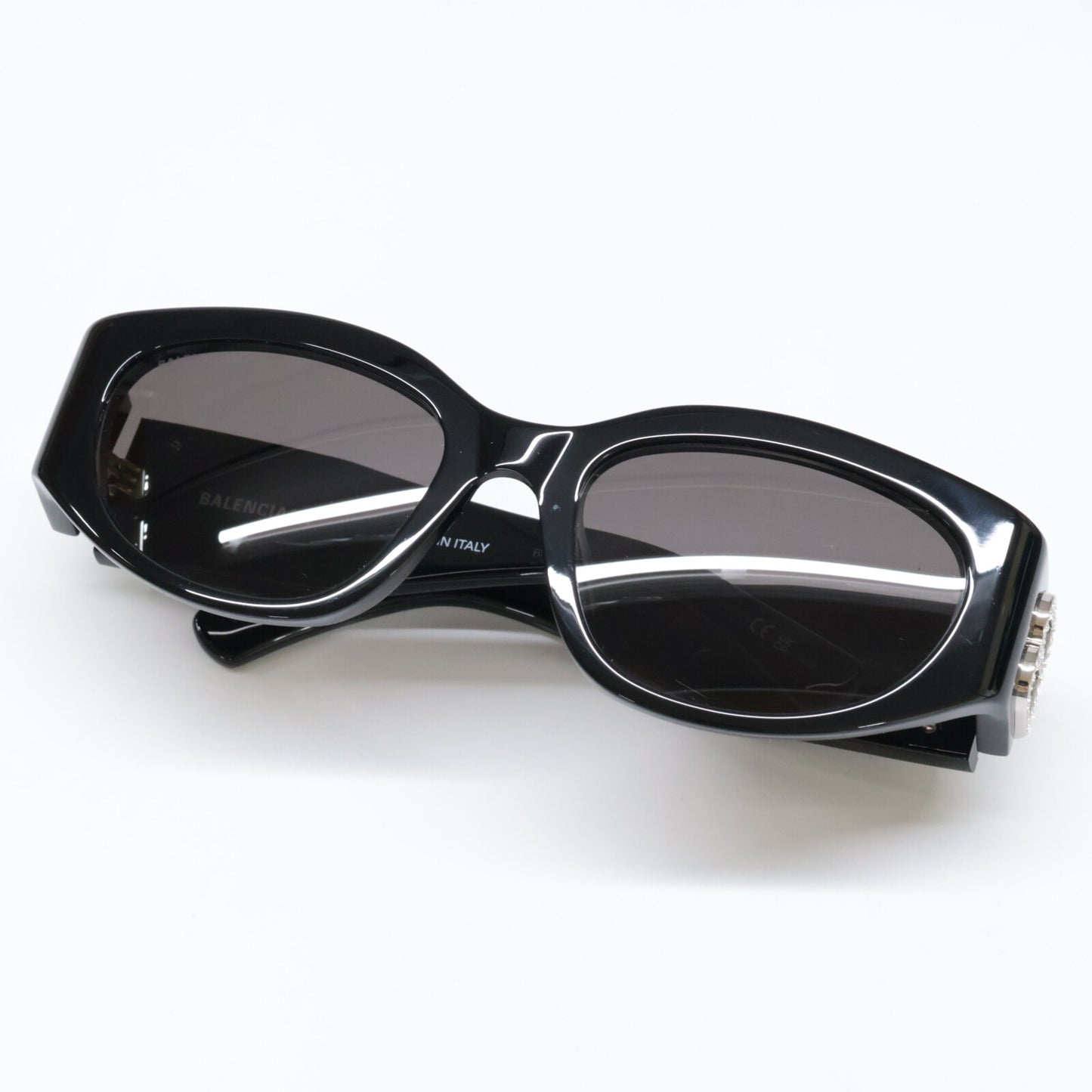 BALENCIAGA バレンシアガ 【美品】BB0324SK 014 キャットアイ サングラス 55□19-125