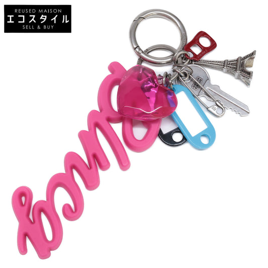 BALENCIAGA バレンシアガ 【美品】8226982ABMT5286 Hourglass Soft ビッグ スーベニア キーリング