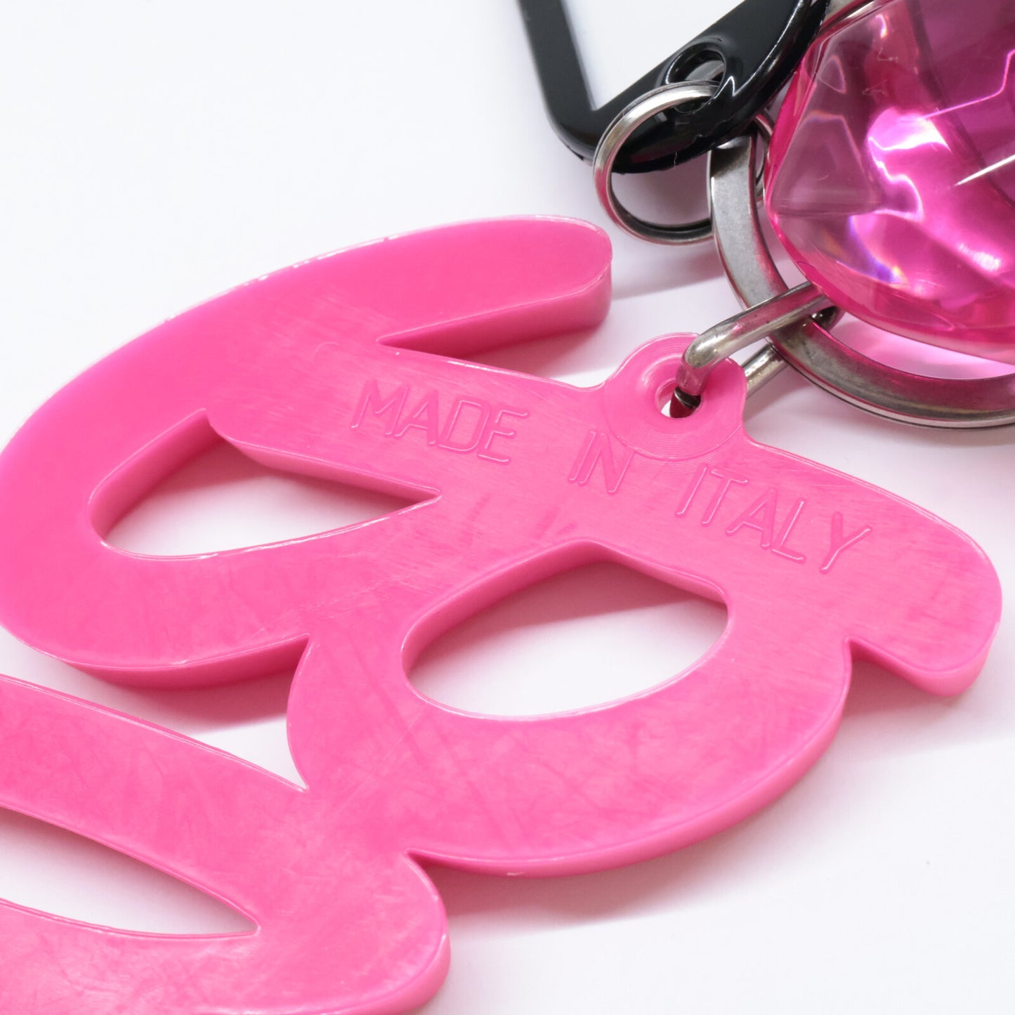 BALENCIAGA バレンシアガ 【美品】8226982ABMT5286 Hourglass Soft ビッグ スーベニア キーリング