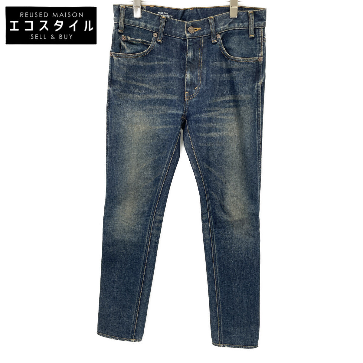 CELINE セリーヌ ｲﾝﾃﾞｨｺﾞ M_SK_004 ｽﾄﾚｯﾁｽﾄﾚｰﾄﾃﾞﾆﾑ ボトムス 27