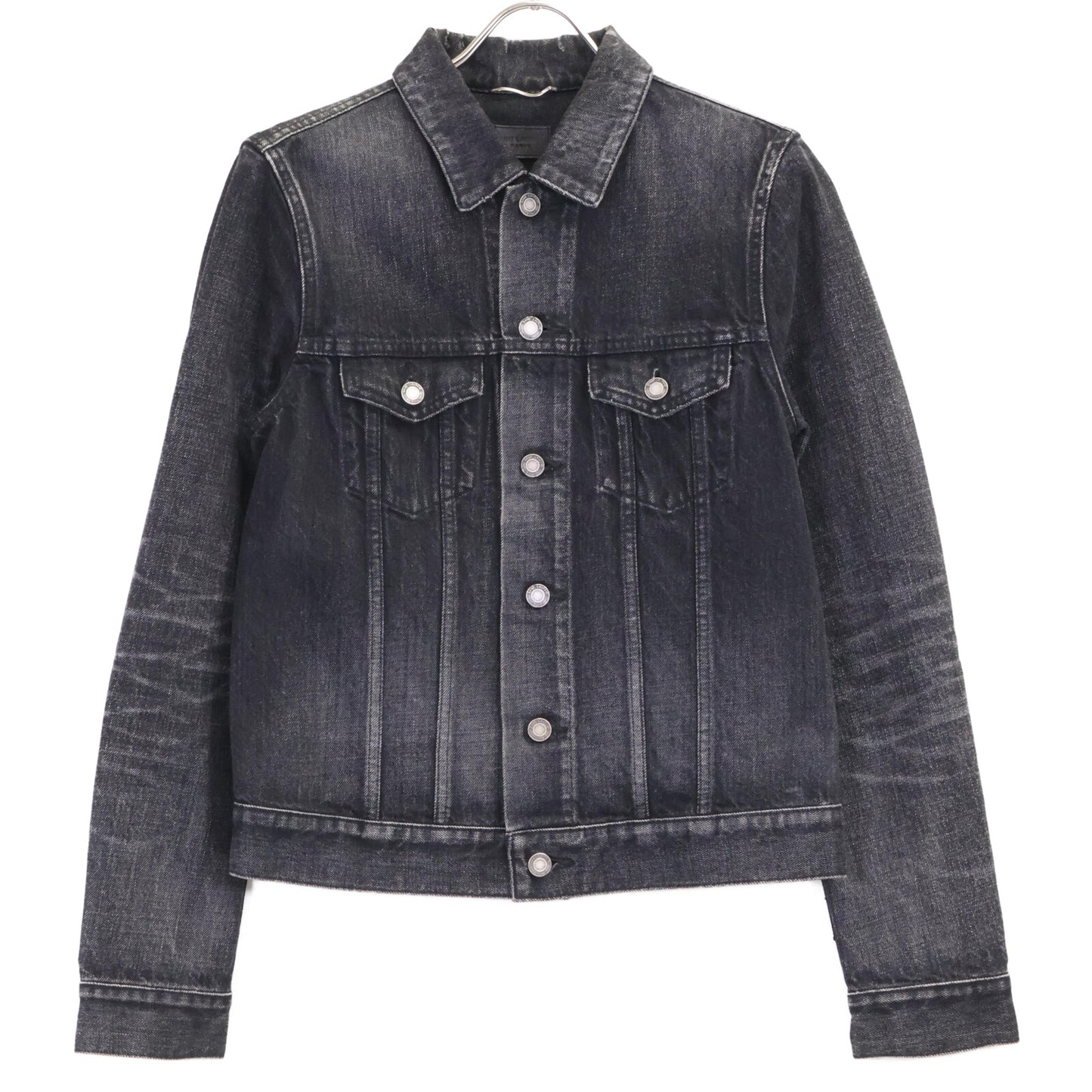 SAINT LAURENT PARIS サンローランパリ 2019年製 579219 デニムジャケット ジャケット XS