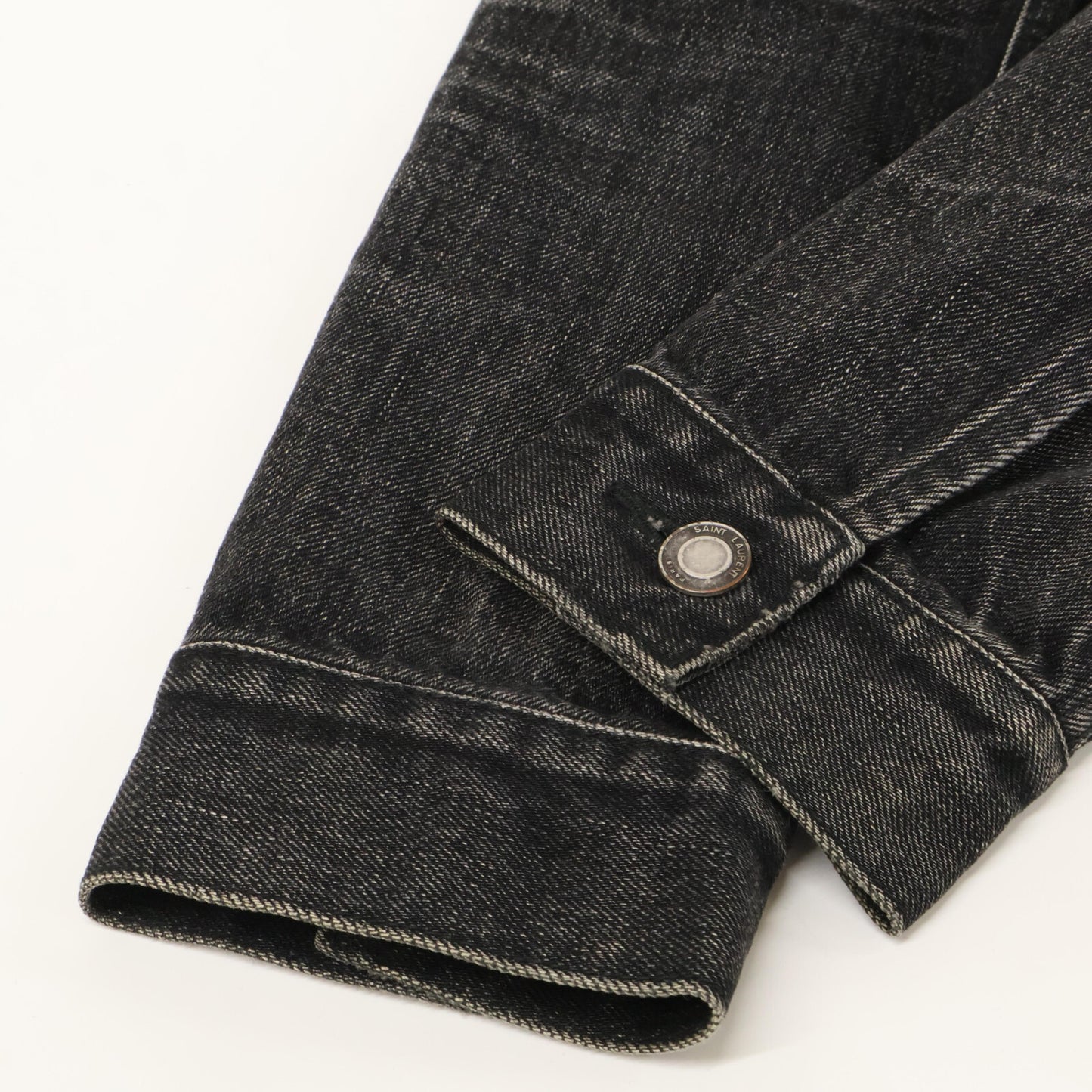 SAINT LAURENT PARIS サンローランパリ 2019年製 579219 デニムジャケット ジャケット XS