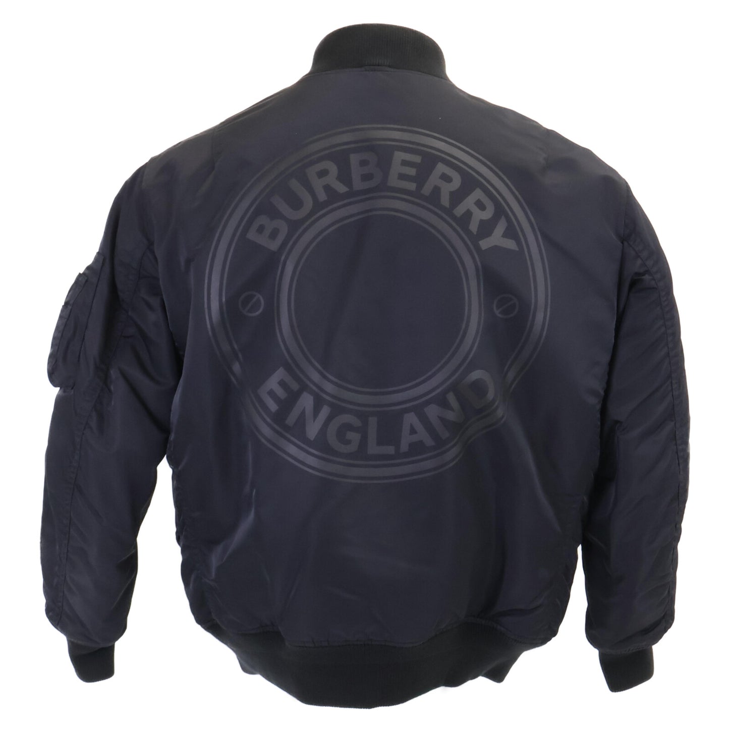 BURBERRY バーバリー 【美品/国内正規】8038997 MA-1 ナイロン ボンバー ジャケット 40