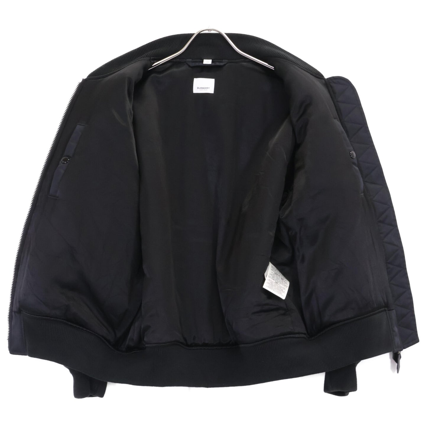 BURBERRY バーバリー 【美品/国内正規】8038997 MA-1 ナイロン ボンバー ジャケット 40