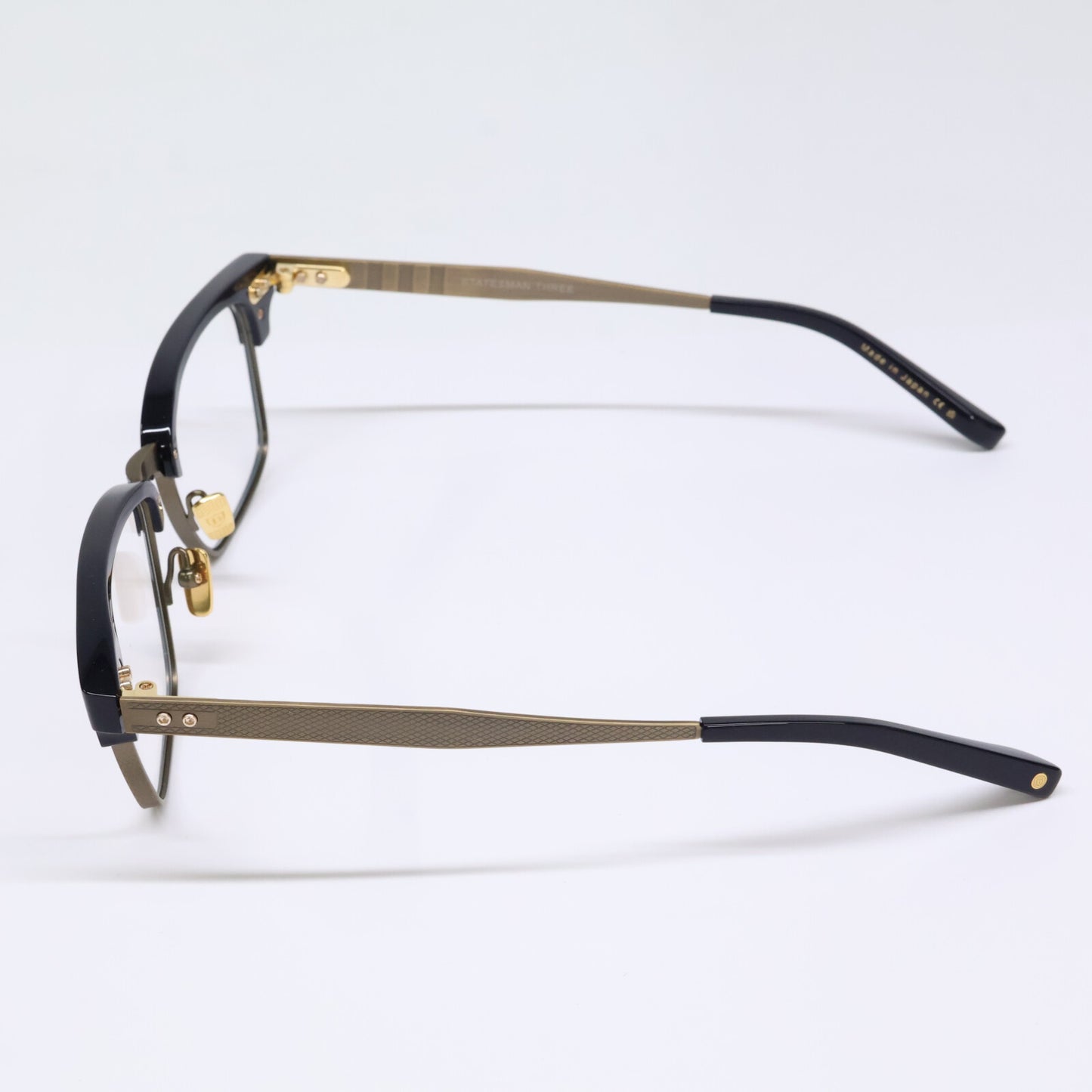 DITA ディータ 【新品同様】DRX-2064-E-NVY-GLD-55 STATESMAN-THREE サーモント メガネフレーム 眼鏡 55□18-147