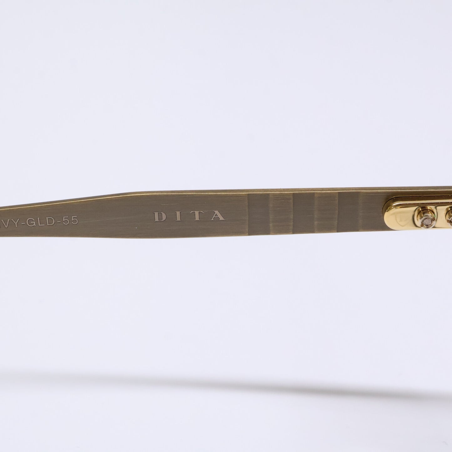 DITA ディータ 【新品同様】DRX-2064-E-NVY-GLD-55 STATESMAN-THREE サーモント メガネフレーム 眼鏡 55□18-147