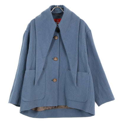 VivienneWestwoodRedLabel ヴィヴィアンウエストウッドレッドレーベル 【新品同様】17-12-452005-00 ウール ビックカラー付 コート 00