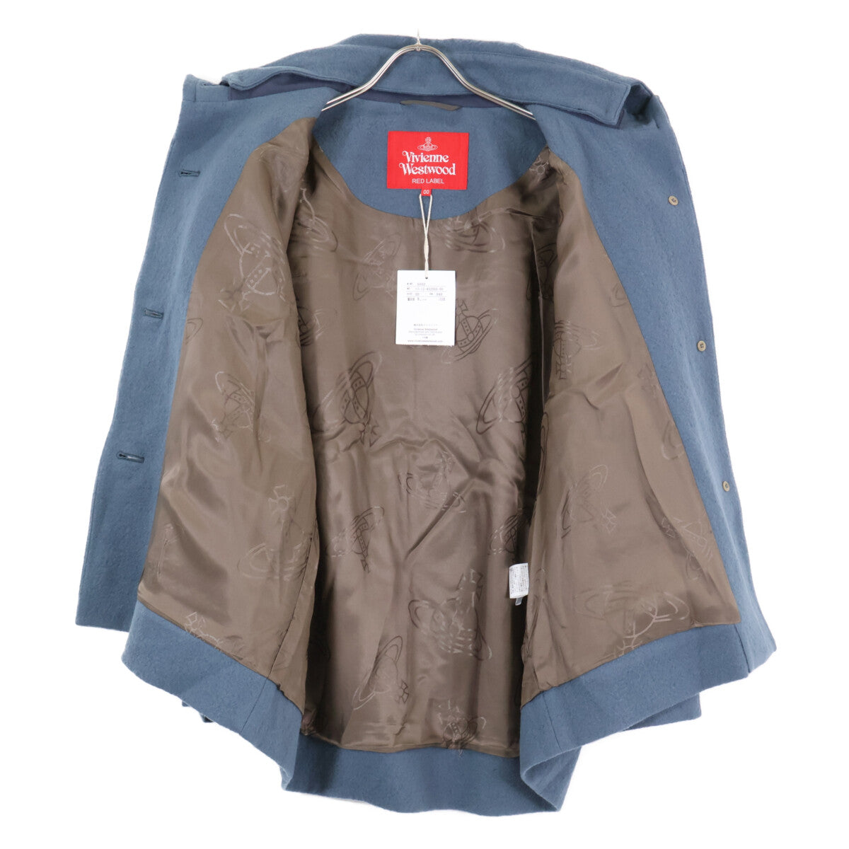 VivienneWestwoodRedLabel ヴィヴィアンウエストウッドレッドレーベル 【新品同様】17-12-452005-00 ウール ビックカラー付 コート 00