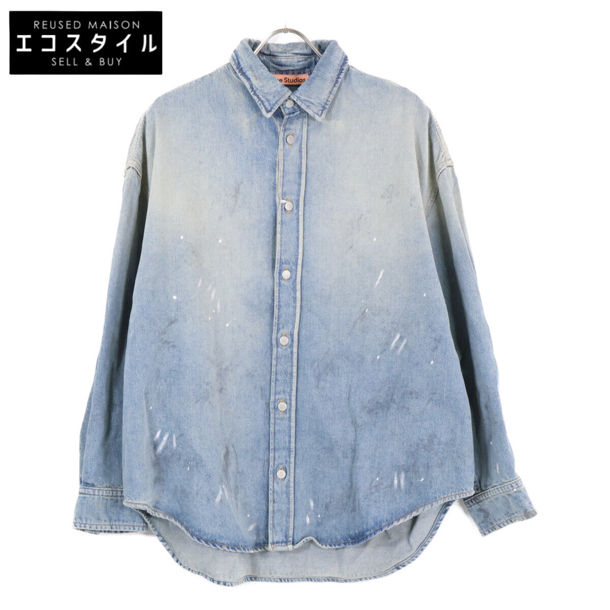 ACNE STUDIOS アクネ ストゥディオズ 【新品同様】FN-UX-SHIR000058 ボタンアップ デニムシャツ/ トップス XXS