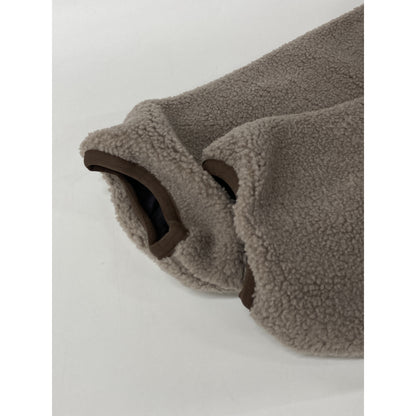 VIVIENNE WESTWOOD MAN ヴィヴィアンウエストウッドマン 【新品同様】26-12-432007-00 オーブ刺繍 ハーフジップ ボアブルゾン/ ジャケット 44