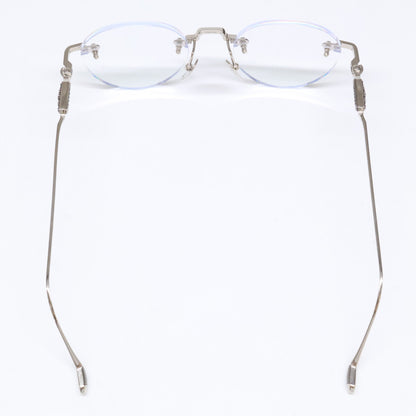 Chrome Hearts クロムハーツ SOFFFFFFFFERS 1 ボストン型 リムレス メタル クリングスタイプ メガネ 眼鏡 49-20-148