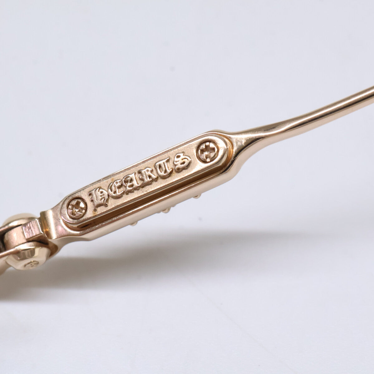 Chrome Hearts クロムハーツ 美品 SOFFFFFFFFERS 1 ボストン型 リムレス メタル クリングスタイプ メガネ 眼鏡 49-20-148