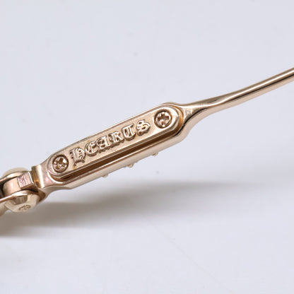 Chrome Hearts クロムハーツ 美品 SOFFFFFFFFERS 1 ボストン型 リムレス メタル クリングスタイプ メガネ 眼鏡 49-20-148