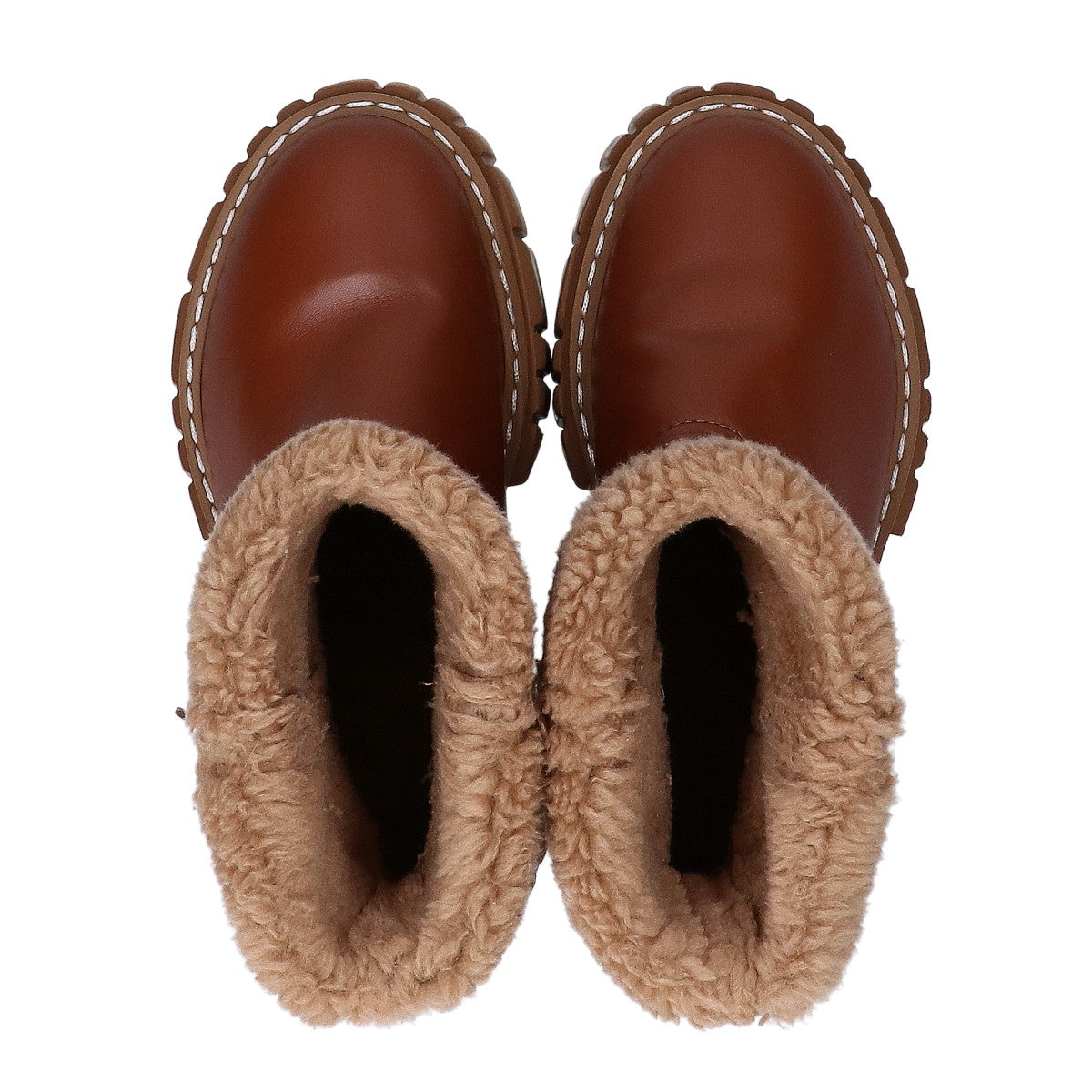 STELLA McCARTNEY ステラマッカートニー ﾌﾞﾗｳﾝ ｴﾐﾘｰ ﾎﾞｱｼｮｰﾄﾌﾞｰﾂ シューズ 37