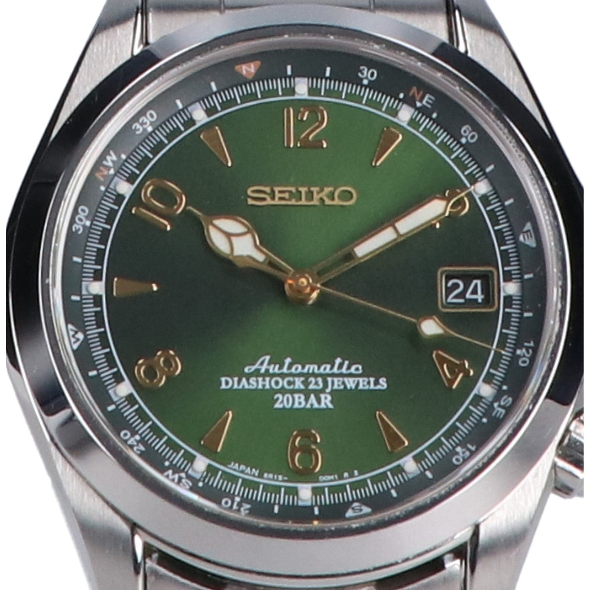 SEIKO セイコー 美品 SARB017 メカニカル アルピニスト 自動巻き 腕時計