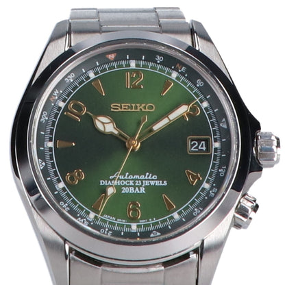 SEIKO セイコー 美品 SARB017 メカニカル アルピニスト 自動巻き 腕時計