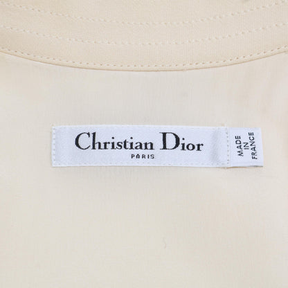 Christian Dior クリスチャンディオール 【国内正規】841D16A1166 シルク混 ベルト付 ワンピース 38