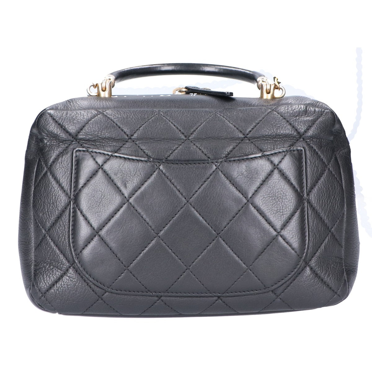 CHANEL シャネル 27番台 トップハンドル マトラッセ 2WAYハンドバッグ チェーン ショルダーバッグ