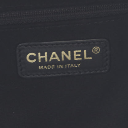 CHANEL シャネル 28番台 AS1045 黒 キャビア ドーヴィル ドローストリング 巾着チェーンショルダー ショルダーバッグ