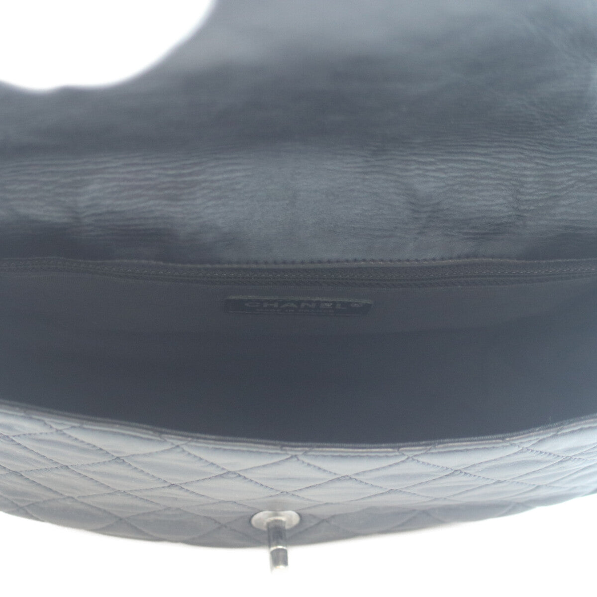 CHANEL シャネル 18番台 黒 ラムスキン フラフープマトラッセ ショルダーバッグ