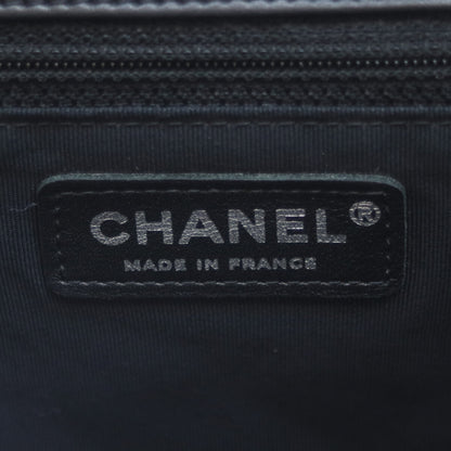 CHANEL シャネル 18番台 黒 ラムスキン フラフープマトラッセ ショルダーバッグ
