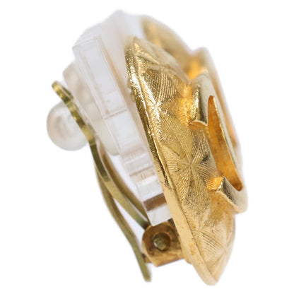 CHANEL シャネル 美品 95A ラウンドココ 格子 イヤリング