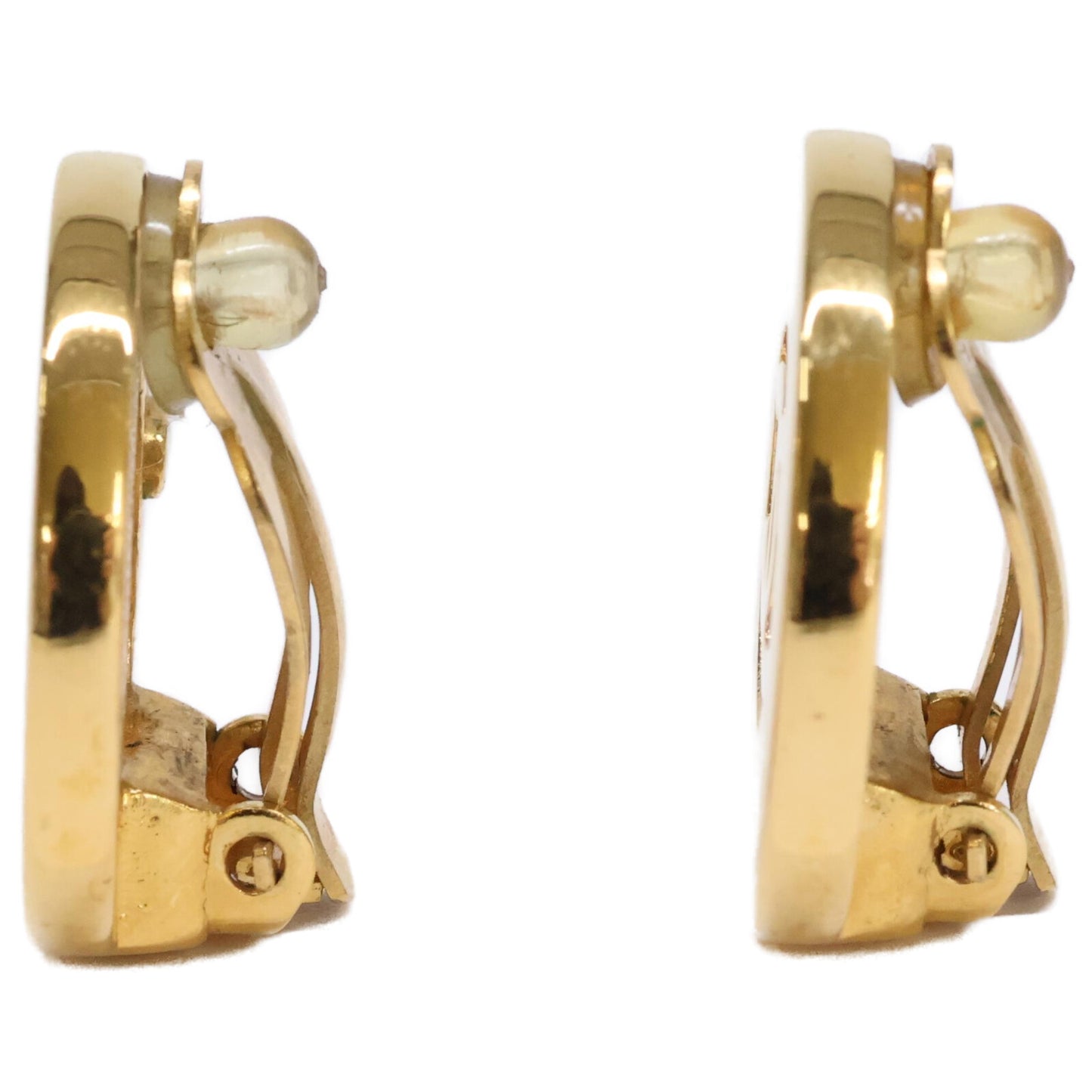 CHANEL シャネル 美品 97A サークルココ イヤリング