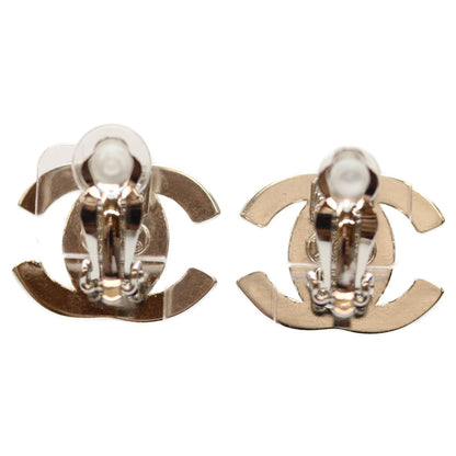 CHANEL シャネル 96P ｼﾙﾊﾞｰ ﾀｰﾝﾛｯｸｺｺﾏｰｸ ｲﾔﾘﾝｸﾞ イヤリング