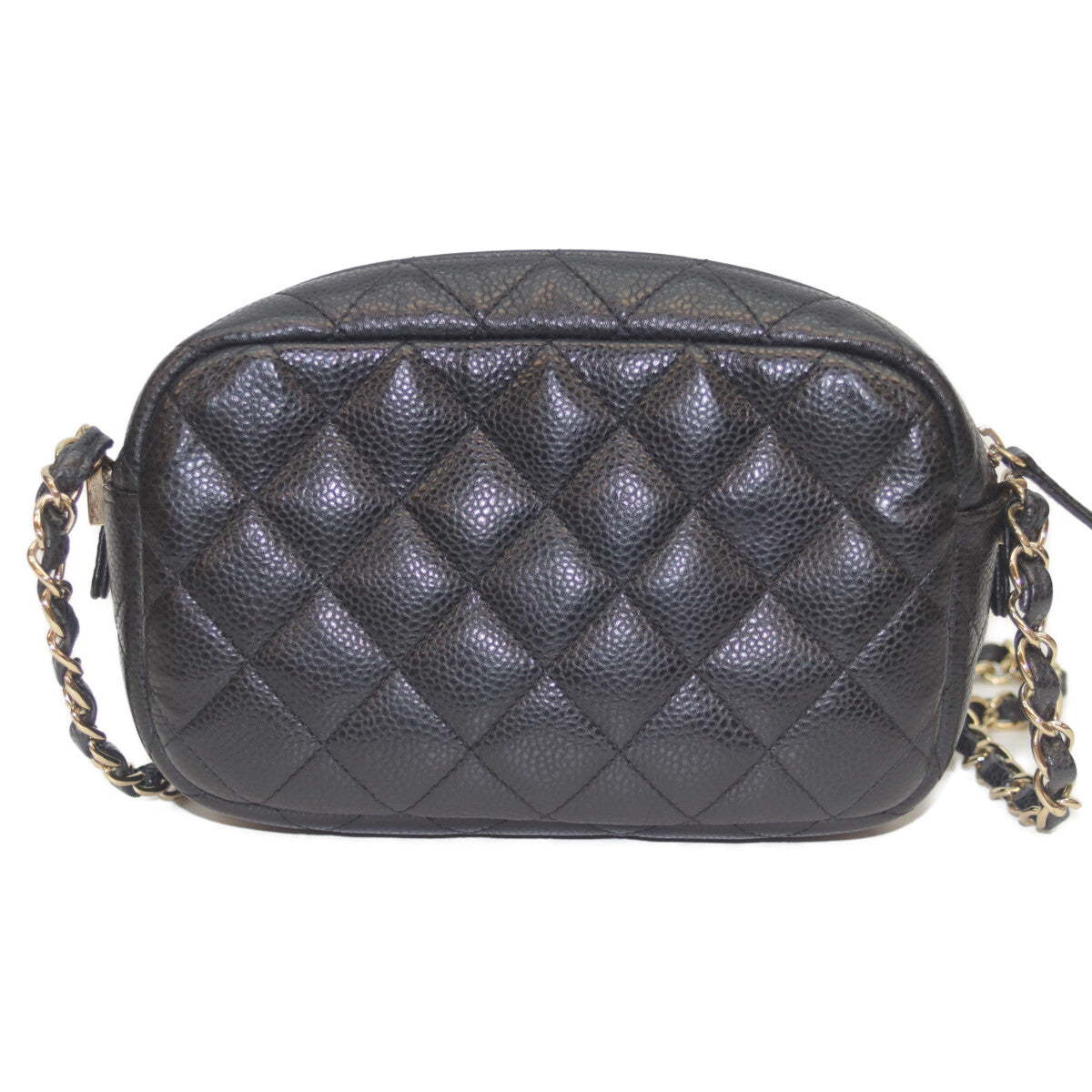 CHANEL シャネル A91796 25番 ﾌﾞﾗｯｸ ｷｬﾋﾞｱ G金具 ｶﾒﾗﾁｪｰﾝｼｮﾙﾀﾞｰﾊﾞｯｸﾞ ショルダーバッグ