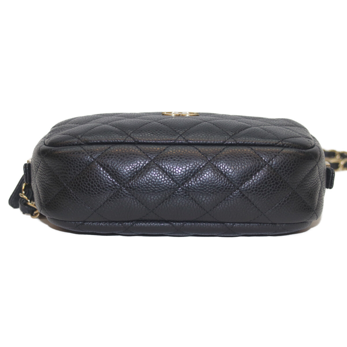 CHANEL シャネル A91796 25番 ﾌﾞﾗｯｸ ｷｬﾋﾞｱ G金具 ｶﾒﾗﾁｪｰﾝｼｮﾙﾀﾞｰﾊﾞｯｸﾞ ショルダーバッグ