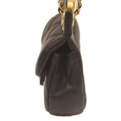 CHANEL シャネル AP2271 31番 ブラック ラム ミニチェーンクラッチ チェーンショルダー ショルダーバッグ