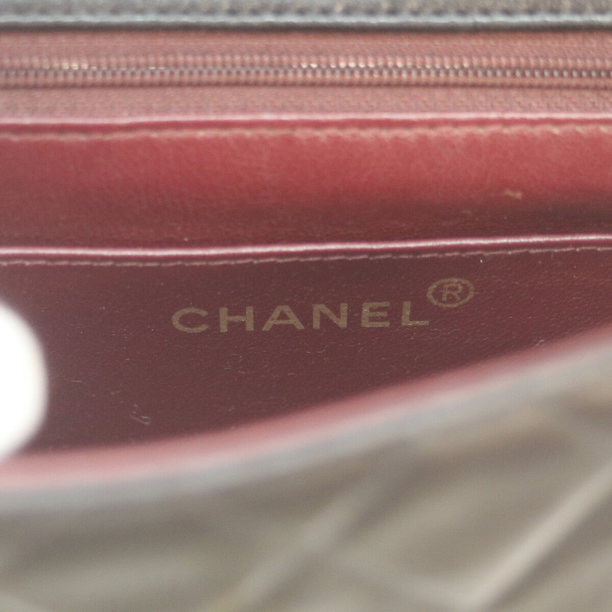 CHANEL シャネル 3番 ブラック ラム G金具 ミニマトラッセ17 チェーンショルダー ショルダーバッグ