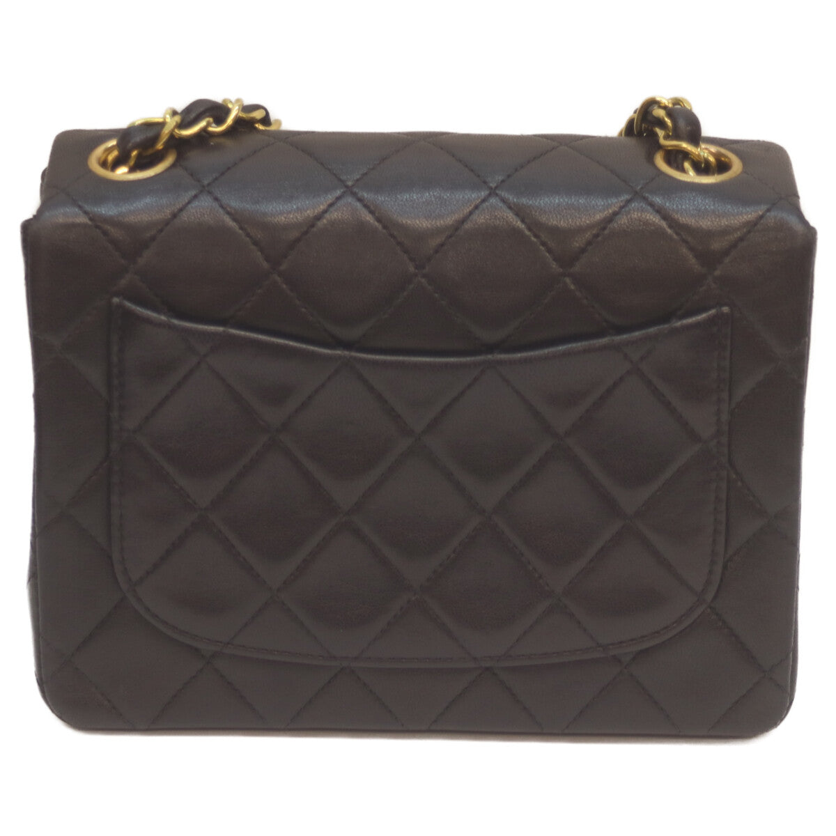 CHANEL シャネル 3番 ブラック ラム G金具 ミニマトラッセ17 チェーンショルダー ショルダーバッグ