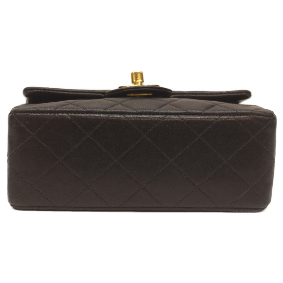 CHANEL シャネル 3番 ブラック ラム G金具 ミニマトラッセ17 チェーンショルダー ショルダーバッグ