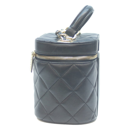 CHANEL シャネル AS1626 29番 ブラック G金具 ラム 2WAYバニティ ショルダーバッグ
