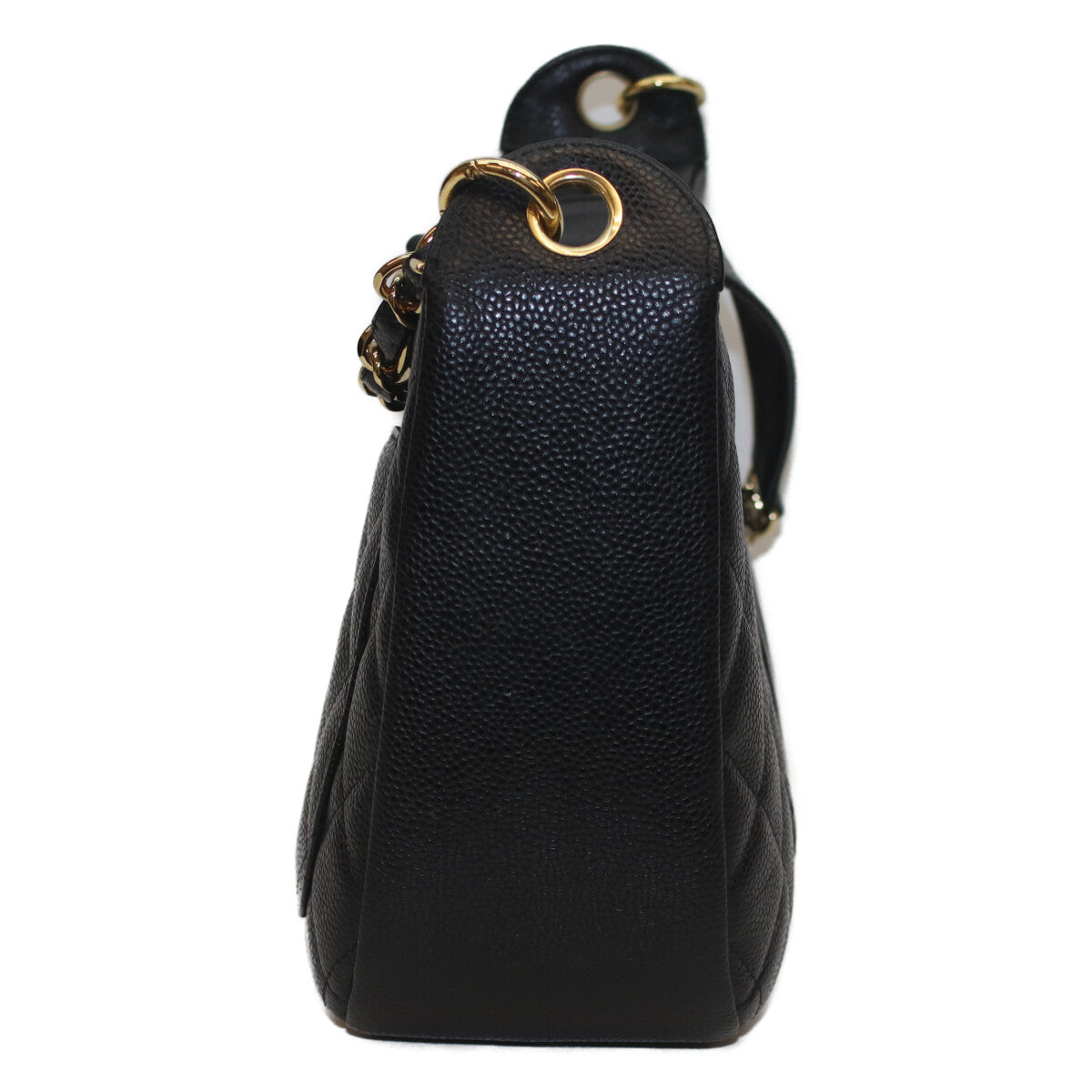 CHANEL シャネル A20993 8番 ﾌﾞﾗｯｸ ｷｬﾋﾞｱ G金具 ﾜﾝｼｮﾙﾀﾞｰ ショルダーバッグ