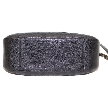 CHANEL シャネル A20993 8番 ﾌﾞﾗｯｸ ｷｬﾋﾞｱ G金具 ﾜﾝｼｮﾙﾀﾞｰ ショルダーバッグ