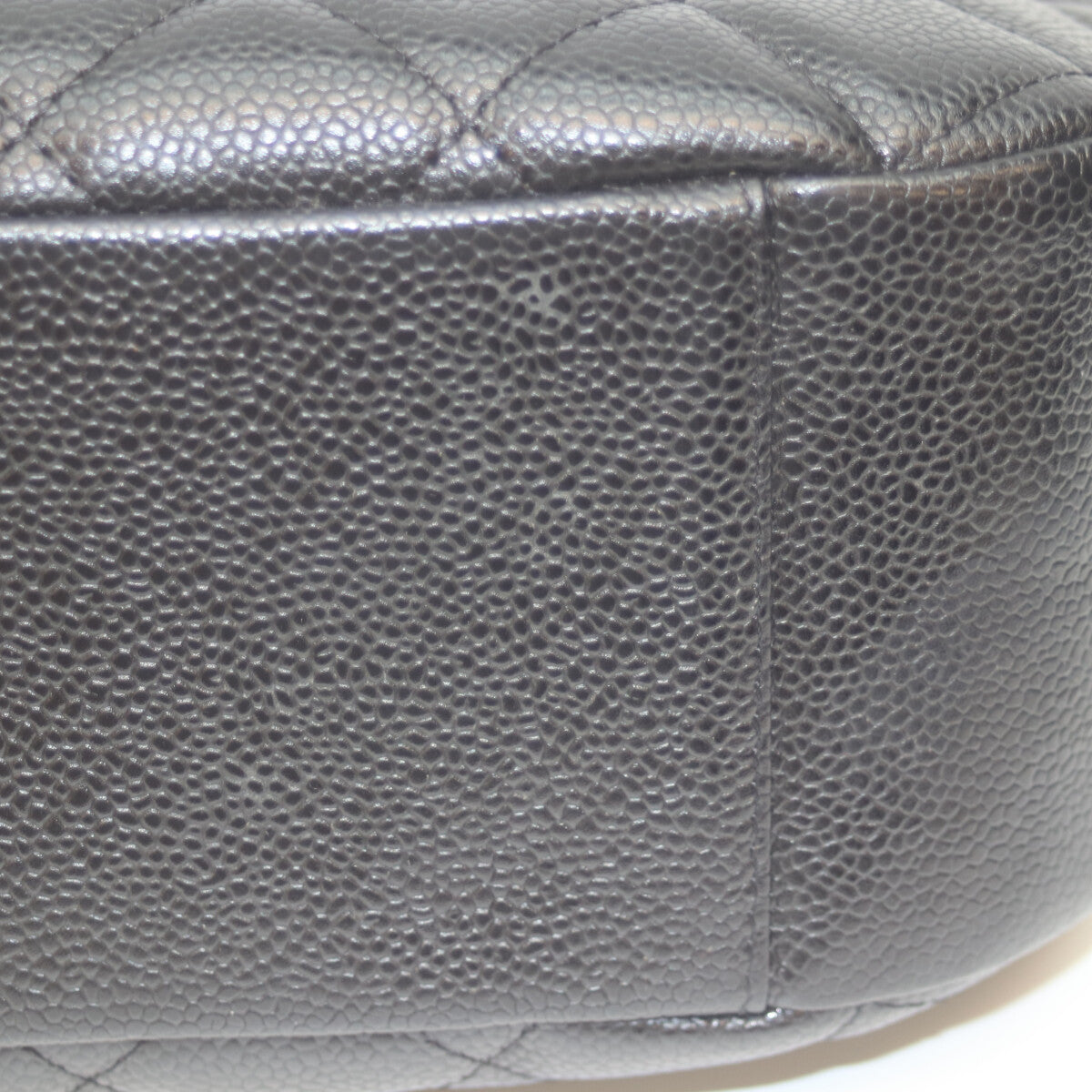 CHANEL シャネル A20993 8番 ﾌﾞﾗｯｸ ｷｬﾋﾞｱ G金具 ﾜﾝｼｮﾙﾀﾞｰ ショルダーバッグ